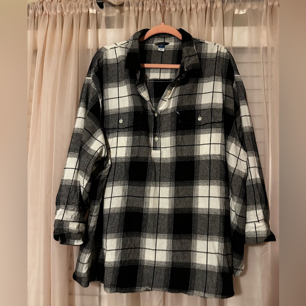 Flannel Maternity Shirt Old Navy